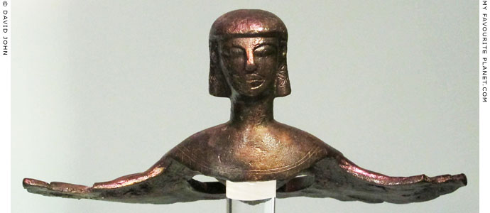 An Archaic bronze Siren in Delphi at My Favourite Planet An Archaic bronze Siren in Delphi at My Favourite Planet