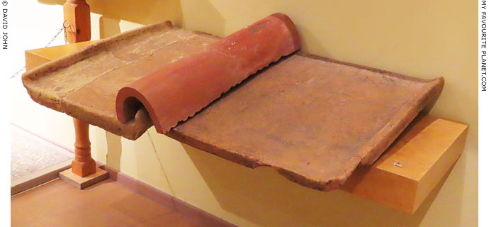 Corinthian pan-tiles and a Laconian cover tile from Abdera, Thrace at My Favourite Planet