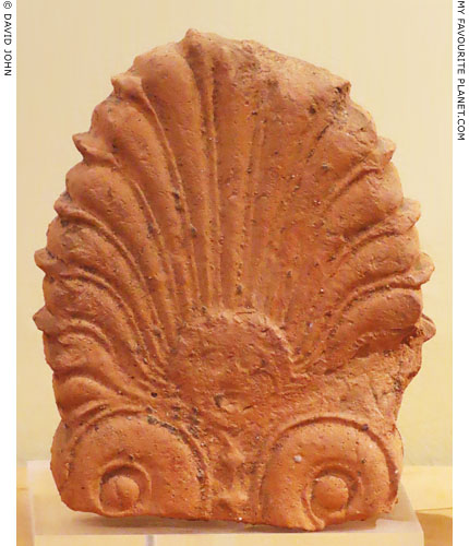 Ceramic antefix with Gorgoneion from ancient Abdera, Thrace at My Favourite Planet