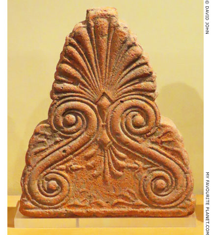 An antefix from Abdera, Thrace at My Favourite Planet