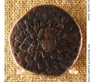 The head of Gorgon Medusa on a coin of Amisos at My Favourite Planet The head of Gorgon Medusa on a coin of Amisos at My Favourite Planet