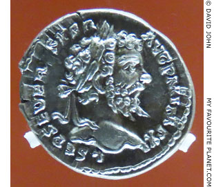 A coin of Emperor Septimius Severus at My Favourite Planet