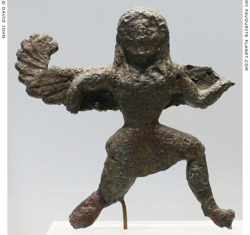 Small bronze figure of Medusa from the Sanctuary of Olympia, Greece at My Favourite Planet Small bronze figure of Medusa from the Sanctuary of Olympia, Greece at My Favourite Planet