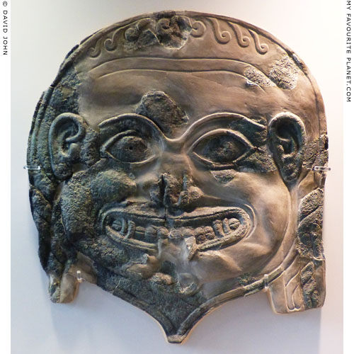Head of the Gorgon Medusa from Sparta at My Favourite Planet