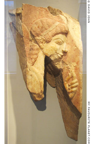 The young girl from the Brother and Sister Stele, Altes Museum, Berlin at My Favourite Planet