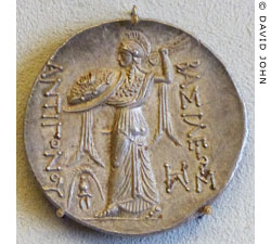 Athena on a coin from Amphipolis at My Favourite Planet