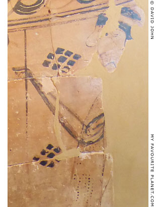 Athena holding a spear on the Eleusis Amphora at My Favourite Planet Athena holding a spear on the Eleusis Amphora at My Favourite Planet