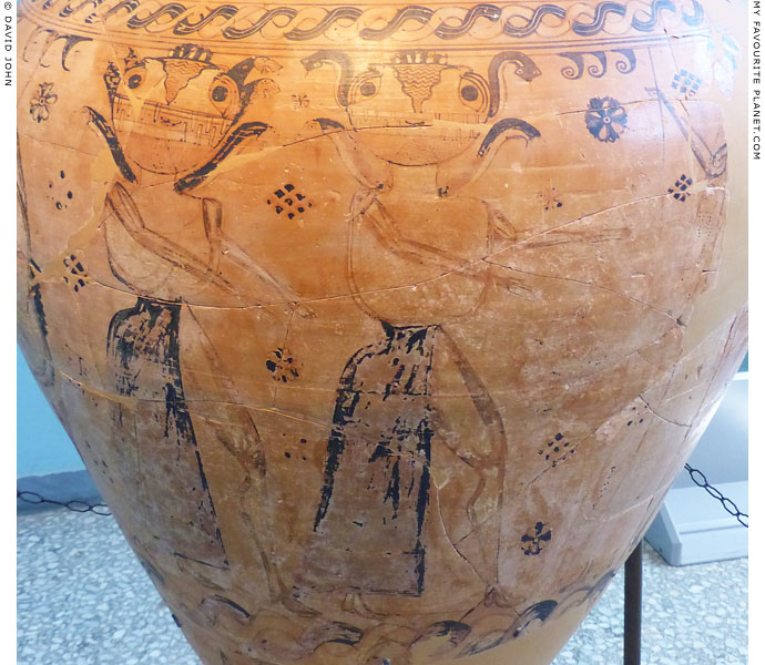 Gorgons on the body of a Proto-Attic amphora, Eleusis at My Favourite Planet Gorgons on the body of a Proto-Attic amphora, Eleusis at My Favourite Planet