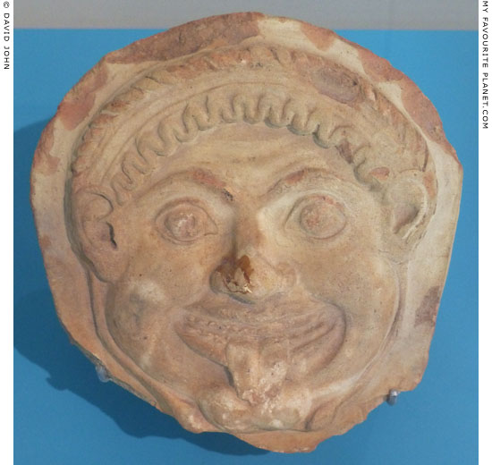 Gorgoneion antefix from Selinunte at My Favourite Planet