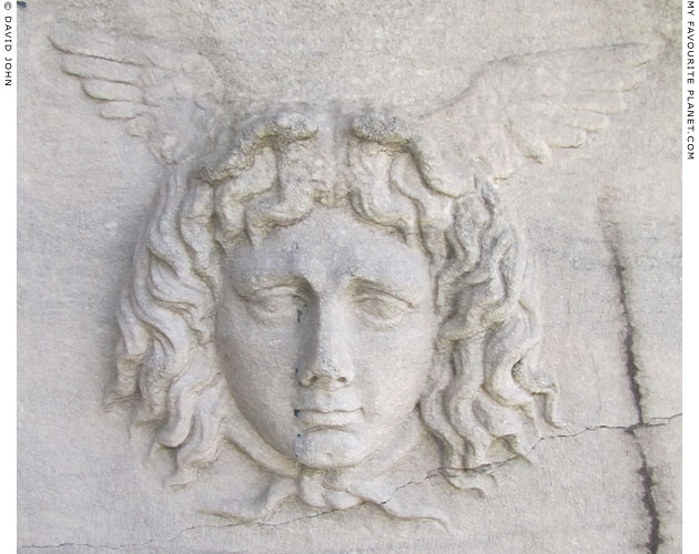 A Gorgoneion on a sarcophagus in Istanbul at My Favourite Planet A Gorgoneion on a sarcophagus in Istanbul at My Favourite Planet