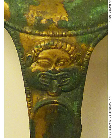 Gorgon head on a strainer from Syracuse at My Favourite Planet Gorgon head on a strainer from Syracuse at My Favourite Planet