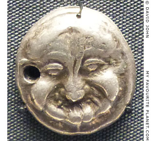 The head of the Gorgon Medusa on a silver stater from Athens, Greece at My Favourite Planet The head of the Gorgon Medusa on a silver stater from Athens, Greece at My Favourite Planet