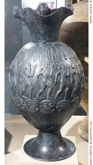 The Etruscan bucchero oinochoe in the Milan Archaeological Museum at My Favourite Planet The Etruscan bucchero oinochoe in the Milan Archaeological Museum at My Favourite Planet
