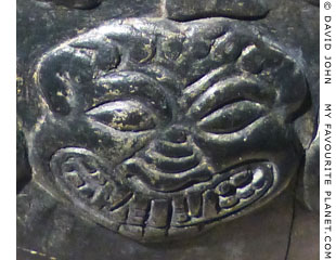 Gorgoneion on an Etruscan oinochoe at My Favourite Planet Gorgoneion on an Etruscan oinochoe at My Favourite Planet