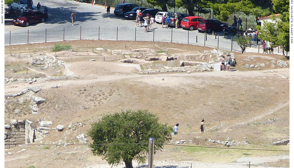 The site of the Perseia, Mycenae at My Favourite Planet