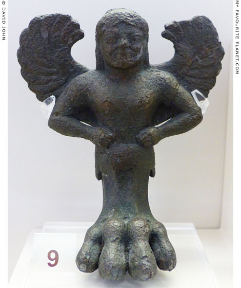 Bronze figure of a Gorgon standing on a lion's paw at My Favourite Planet Bronze figure of a Gorgon standing on a lion's paw at My Favourite Planet