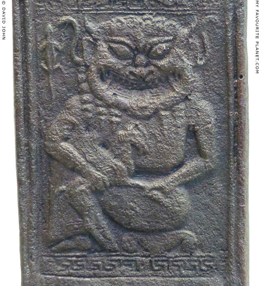Medusa holding Pegasus on the leg of a bronze tripod from Olympia at My Favourite Planet Medusa holding Pegasus on the leg of a bronze tripod from Olympia at My Favourite Planet
