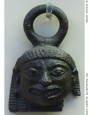 A Gorgoneion attachment on a bronze vase handle from Olympia at My Favourite Planet A Gorgoneion attachment on a bronze vase handle from Olympia at My Favourite Planet