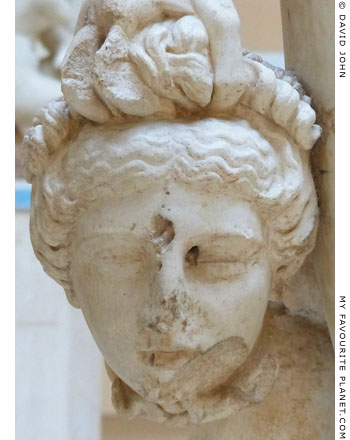 The head of Medusa from the Ostia statue at My Favourite Planet The head of Medusa from the Ostia statue at My Favourite Planet