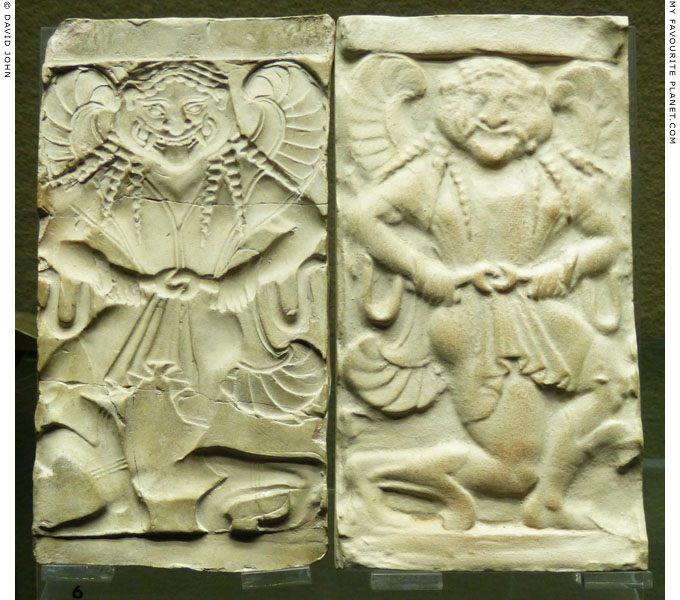 A ceramic relief of Gorgon Medusa and an ancient mould from Akragas, Sicily at My Favourite Planet