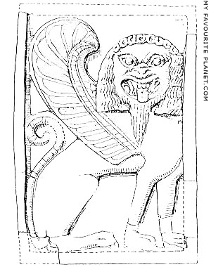 Gorgon on an ivory plaque from Sparta at My Favourite Planet Gorgon on an ivory plaque from Sparta at My Favourite Planet