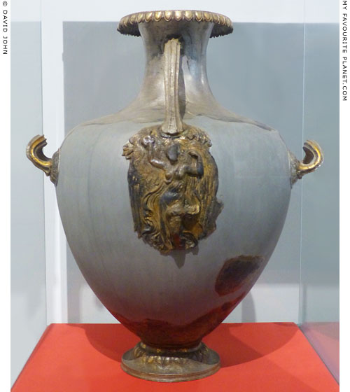 A silver hydria from Amphipolis, Macedonia at My Favourite Planet