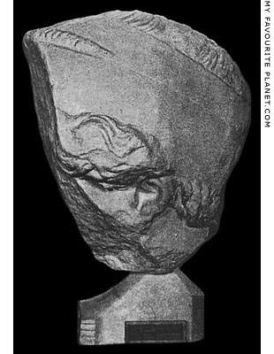 Fragment of the head of the Nike of Paionios statue at My Favourite Planet