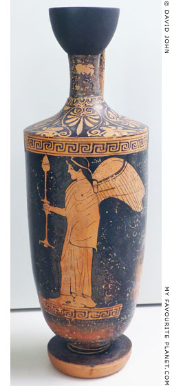 Red-figure lekythos with a depiction of Nike at My Favourite Planet