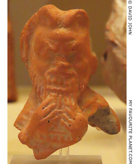 Terracotta figurine of Pan from Abdera, Thrace at My Favourite Planet