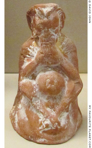 Terracotta figurine of Pan from Amphipolis, Macedonia at My Favourite Planet