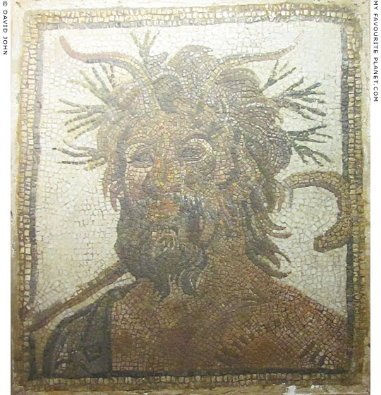 Pan on a mosaic panel, Istanbul Archaeological Museum at My Favourite Planet