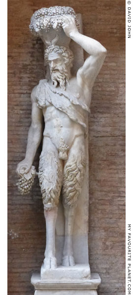 A Della Valle Satyr statue of Pan at My Favourite Planet