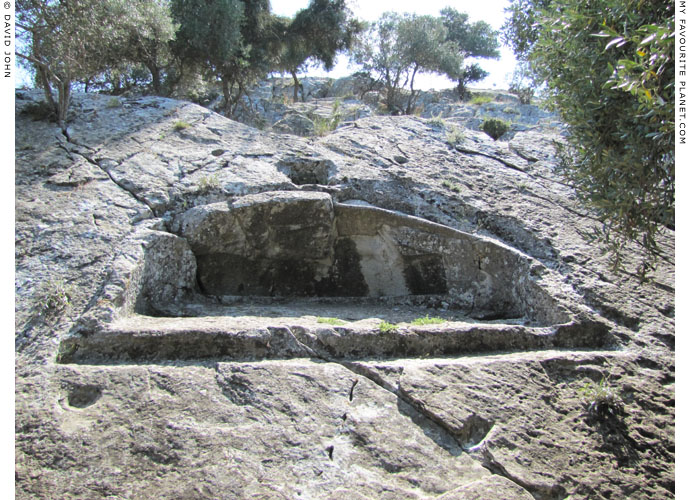 The rock-cut shrine of Pan on the acropolis of Thasos at My Favourite Planet