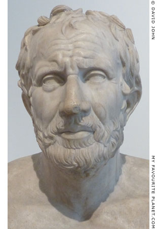 Marble herm bust of Panyassis of Halicarnassus at My Favourite Planet Marble herm bust of Panyassis of Halicarnassus at My Favourite Planet